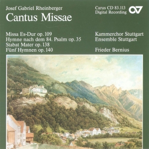 Rheinberger - Cantus Missae - Musica Sacra Vol. 2 ryhmässä CD / Klassiskt @ Bengans Skivbutik AB (5579674)