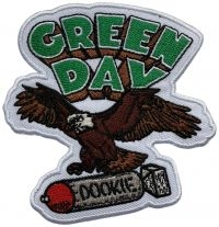 Green Day - Patch Dookie Eagle (9,1 X 8,8 Cm) ryhmässä MERCHANDISE / Accessoarer / Kommande / Pop-Rock @ Bengans Skivbutik AB (5579718)