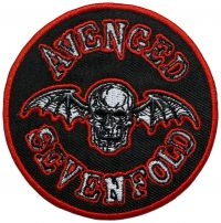 Avenged Sevenfold - Patch Deathbat (7,5 Cm) ryhmässä MERCHANDISE / Accessoarer / Kommande / Hårdrock @ Bengans Skivbutik AB (5579722)