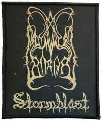 Dimmu Borgir - Patch Stormblast (9,8 X 8,3 Cm) ryhmässä MERCHANDISE / Accessoarer / Kommande / Hårdrock @ Bengans Skivbutik AB (5579724)