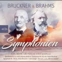 Bach Johann Sebastian Sächsische - Bruckner & Brahms Symphonien ryhmässä CD / Kommande / Pop-Rock @ Bengans Skivbutik AB (5579864)