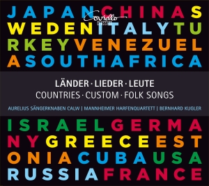 Bernhard Kugler Aurelius Sängerkna - Countries-Custom-Folk Songs - Popul ryhmässä CD / World Music @ Bengans Skivbutik AB (5580352)