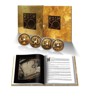 Rush - Rush 50 (4Cd Deluxe Carrier Boxset) ryhmässä CD / Kommande / Pop-Rock @ Bengans Skivbutik AB (5580447)