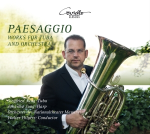 Siegfried Jung - Paesaggio - Works For Tuba ryhmässä CD / Klassiskt @ Bengans Skivbutik AB (5580496)