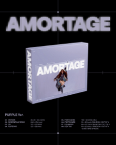 Jisoo - Amortage (Exclusive Edition) (Purple Ver.) ryhmässä ME SUOSITTELEMME / Perjantain julkaisut / 2025-02-28 @ Bengans Skivbutik AB (5580886)