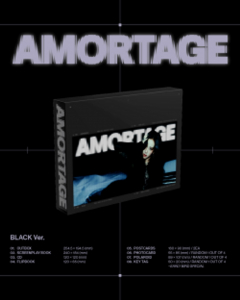 Jisoo - Amortage (Exclusive Edition) (Black Ver.) ryhmässä CD / Kommande / K-Pop @ Bengans Skivbutik AB (5580887)