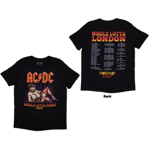 Ac/Dc - Whole Lotta London Eu Tour 24 Uni Bl T-Shirt ryhmässä MERCHANDISE / T-paita / Hårdrock @ Bengans Skivbutik AB (5581230r)