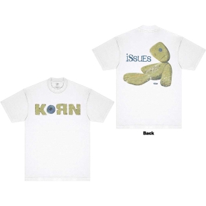 Korn - Doll Issues Uni Wht T-Shirt ryhmässä MERCHANDISE / T-paita / Hårdrock @ Bengans Skivbutik AB (5581242r)