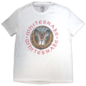 Whitesnake - Donnington Snake Uni Wht T-Shirt ryhmässä MERCHANDISE / T-paita / Hårdrock @ Bengans Skivbutik AB (5581257r)