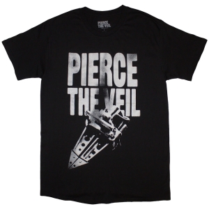 Pierce The Veil - Large Text Uni Bl T-Shirt ryhmässä MERCHANDISE / T-paita / Pop-Rock @ Bengans Skivbutik AB (5581329r)