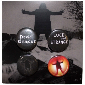 David Gilmour - Luck & Strange Pin Badge Set ryhmässä MERCHANDISE / Merch / Pop-Rock @ Bengans Skivbutik AB (5581536)