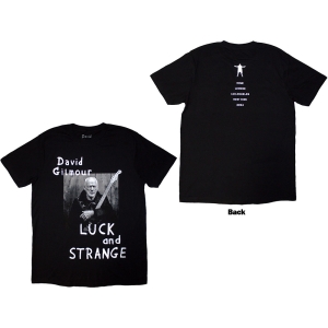 David Gilmour - Luck & Strange Portrait Uni Bl T-Shirt ryhmässä MERCHANDISE / T-paita / Pop-Rock @ Bengans Skivbutik AB (5581544r)