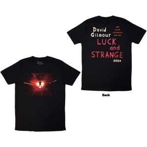 David Gilmour - Luck & Strange Stage Shot Uni Bl T-Shirt ryhmässä MERCHANDISE / T-paita / Pop-Rock @ Bengans Skivbutik AB (5581546r)