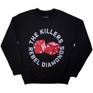 The Killers - Tour 24 Rebel Diamonds Dice Uni Bl Sweatshirt ryhmässä MERCHANDISE / Hupparit / Pop-Rock @ Bengans Skivbutik AB (5581561r)