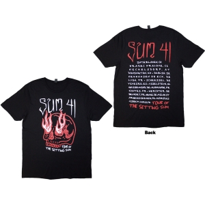 Sum 41 - Tour 24 Skull Uni Bl T-Shirt ryhmässä MERCHANDISE / T-paita / Punk @ Bengans Skivbutik AB (5581581r)