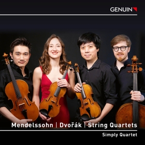 Mendelssohn / Dvorak - String Quartets ryhmässä CD / Kommande / Klassiskt @ Bengans Skivbutik AB (5581616)