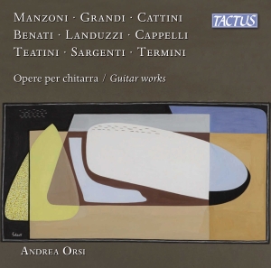 Andrea Orsi - Opere Per Chitarra - Guitar Works ryhmässä CD / Kommande / Klassiskt @ Bengans Skivbutik AB (5581653)