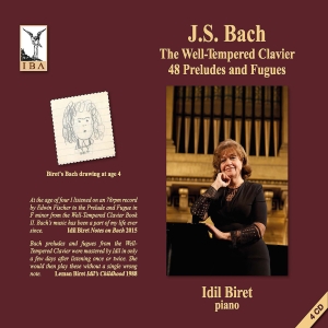 Bach J S - The Well-Tempered Klavier - 48 Prel ryhmässä CD / Kommande / Klassiskt @ Bengans Skivbutik AB (5581662)