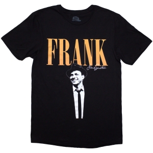 Frank Sinatra - Frank Uni Bl T-Shirt ryhmässä MERCHANDISE / T-paita / Jazz @ Bengans Skivbutik AB (5581719r)