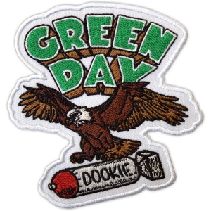 Green Day - Dookie Eagle Woven Patch ryhmässä MERCHANDISE / Merch / Punk @ Bengans Skivbutik AB (5581821)