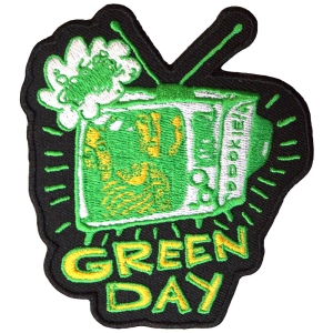 Green Day - Longview Tv Woven Patch ryhmässä MERCHANDISE / Merch / Punk @ Bengans Skivbutik AB (5581823)