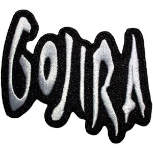 Gojira - Logo Woven Patch ryhmässä MERCHANDISE / Merch / Hårdrock @ Bengans Skivbutik AB (5581834)