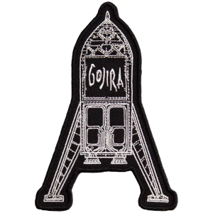 Gojira - Shuttle Woven Patch ryhmässä MERCHANDISE / Merch / Hårdrock @ Bengans Skivbutik AB (5581835)