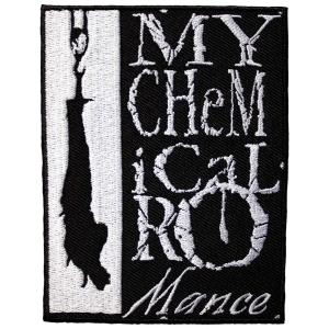 My Chemical Romance - Hangman Woven Patch ryhmässä MERCHANDISE / Merch / Pop-Rock @ Bengans Skivbutik AB (5581840)