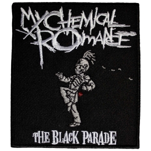 My Chemical Romance - The Black Parade Cover Woven Patch ryhmässä MERCHANDISE / Merch / Pop-Rock @ Bengans Skivbutik AB (5581845)