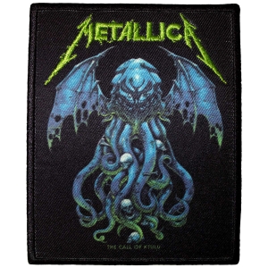 Metallica - The Call Of Ktulu Printed Patch ryhmässä MERCHANDISE / Merch / Hårdrock @ Bengans Skivbutik AB (5581853)