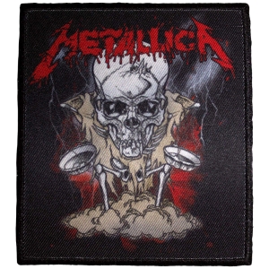 Metallica - Skeleton Poster Printed Patch ryhmässä MERCHANDISE / Merch / Hårdrock @ Bengans Skivbutik AB (5581864)