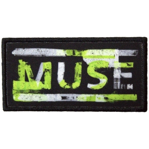 Muse - Distressed Logo Woven Patch ryhmässä MERCHANDISE / Merch / Pop-Rock @ Bengans Skivbutik AB (5581868)