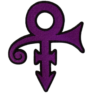 Prince - Purple Symbol Woven Patch ryhmässä MERCHANDISE / Merch / RnB-Soul @ Bengans Skivbutik AB (5581872)