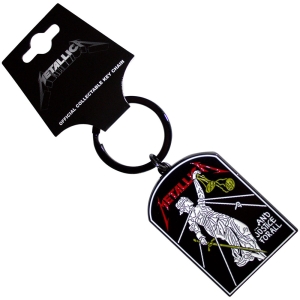 Metallica - And Justice For All Tombstone Keychain ryhmässä MERCHANDISE / Merch / Hårdrock @ Bengans Skivbutik AB (5581926)