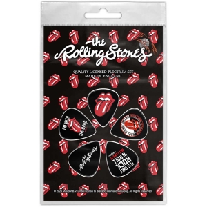 The Rolling Stones - Tongue Button Badge 5-Pack ryhmässä MERCHANDISE / Merch / Pop-Rock @ Bengans Skivbutik AB (5581975)