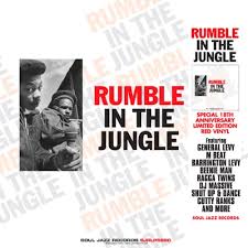 Soul Jazz Records Presents - Rumble In The Jungle (Red Vinyl) ryhmässä ME SUOSITTELEMME / Record Store Day / RSD 2025 @ Bengans Skivbutik AB (5582377)