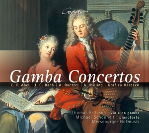 Thomas Fritzsch - Gamba Concertos ryhmässä CD / Klassiskt @ Bengans Skivbutik AB (5582502)