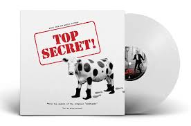 Kilmer Val Maurice Jarre - Top Secret! Ost (Clear Vinyl/Remastered)  (Rsd2025) ryhmässä ME SUOSITTELEMME / Record Store Day / RSD 2025 @ Bengans Skivbutik AB (5582603)