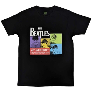 Beatles - Us 1964 Uni Bl T-Shirt ryhmässä MERCHANDISE / T-paita / Pop-Rock @ Bengans Skivbutik AB (5583007r)