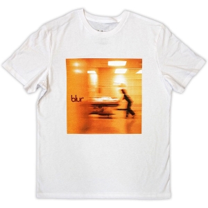 Blur - Blur Album Cover Uni Wht T-Shirt ryhmässä MERCHANDISE / T-paita / Pop-Rock @ Bengans Skivbutik AB (5583018r)