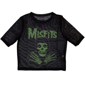 Misfits - Green Hands Lady Bl Mesh Crop Top ryhmässä MERCHANDISE / T-paita / Punk @ Bengans Skivbutik AB (5583042r)