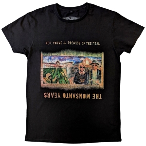 Neil Young - Monsanto Years Uni Bl T-Shirt ryhmässä MERCHANDISE / T-paita / Pop-Rock @ Bengans Skivbutik AB (5583046r)