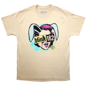 Blink 182 - Blind Date Uni Sand T-Shirt ryhmässä MERCHANDISE / T-paita / Nyheter / Punk @ Bengans Skivbutik AB (5583338r)