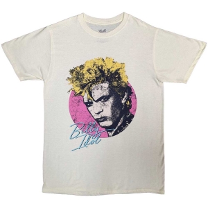 Billy Idol - Circle Illustration Uni Natrl T-Shirt ryhmässä MERCHANDISE / T-paita / Pop-Rock @ Bengans Skivbutik AB (5583345r)