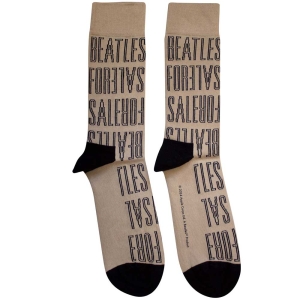 Beatles - For Sale Text Outlines Repeat Uni Sand Socks ryhmässä MERCHANDISE / Merch / Pop-Rock @ Bengans Skivbutik AB (5583633)