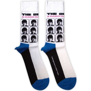 Beatles - A Hard Day's Night Album Uni Wht Socks ryhmässä MERCHANDISE / Merch / Pop-Rock @ Bengans Skivbutik AB (5583637)