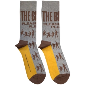 Beatles - Please Please Me Silhouettes Uni Grey Socks ryhmässä MERCHANDISE / Merch / Pop-Rock @ Bengans Skivbutik AB (5583640)