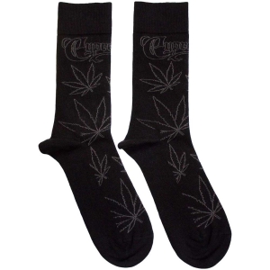 Cypress Hill - Leaf Pattern Uni Bl Socks ryhmässä MERCHANDISE / Merch / Hip Hop-Rap @ Bengans Skivbutik AB (5583668)