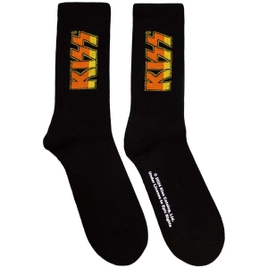 Kiss - Classic Logo Uni Bl Socks ryhmässä MERCHANDISE / Merch / Hårdrock @ Bengans Skivbutik AB (5583676)