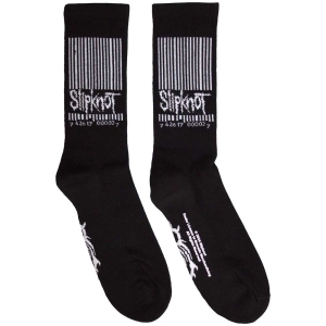 Slipknot - Barcode & Tribal S Uni Bl Socks ryhmässä MERCHANDISE / Merch / Hårdrock @ Bengans Skivbutik AB (5583686)